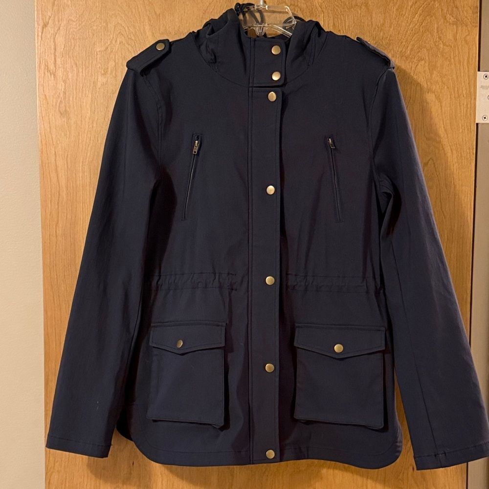 EDEN SOCIETY Holly Contrast Hood Cargo Jacket - Picture 3 of 9